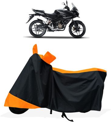 Tricway Two Wheeler Cover for Bajaj(Pulsar AS 150, Orange)