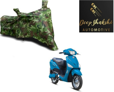 DeepShakshi AUTOMOTIVE Two Wheeler Cover for Hero(Electric, Multicolor)