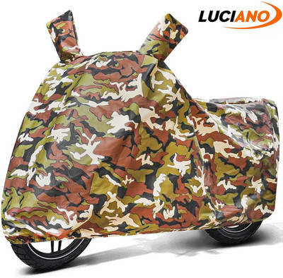 Luciano Waterproof Two Wheeler Cover for Royal Enfield(Bobber 350, Multicolor)