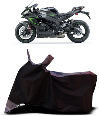 THE REAL ARV Waterproof Two Wheeler Cover for Kawasaki(Ninja, Grey)