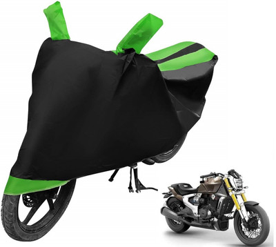 MOCKHE Two Wheeler Cover for TVS(Zeppelin, Green)