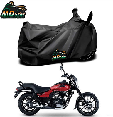Mdstar Waterproof Two Wheeler Cover for Bajaj(Avenger 160 Street, Black)