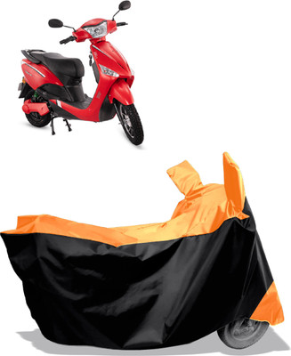 Amexride Two Wheeler Cover for Hero Electric(Electric Optima, Multicolor)