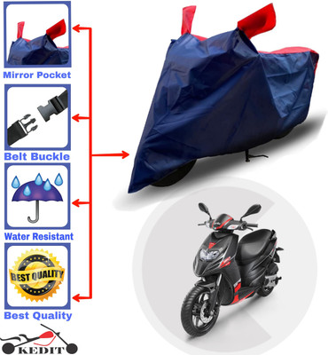 AASHTIK MART Two Wheeler Cover for Aprilia(Red, Blue)