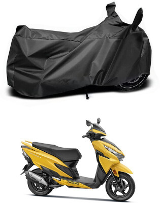 DeepShakshi AUTOMOTIVE Two Wheeler Cover for Honda(Grazia, Black)