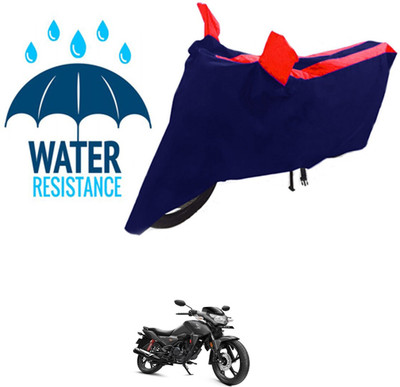 DeepShakshi AUTOMOTIVE Waterproof Two Wheeler Cover for Honda(SP125, Black, Red)