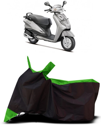 VESMEI Two Wheeler Cover for Hero(Duet VX 110CC, Green)