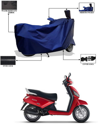 CODOKI Waterproof Two Wheeler Cover for Mahindra(Gusto 125 BS6, Blue)