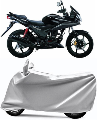 XOCAVO Two Wheeler Cover for Honda(CBF Stunner, Silver)