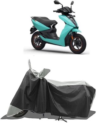 GROFATIK Two Wheeler Cover for Ather(450 X, Grey)