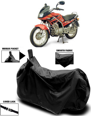 MMSSTAR Waterproof Two Wheeler Cover for Kinetic(GF Lazer, Black)