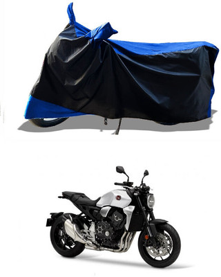DeepShakshi AUTOMOTIVE Waterproof Two Wheeler Cover for Honda(CB1000R Plus, Blue)