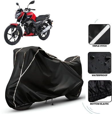 OliverX Waterproof Two Wheeler Cover for TVS(Raider, Black)