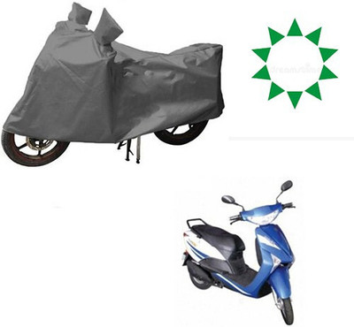 DeepShakshi AUTOMOTIVE Waterproof Two Wheeler Cover for Indus(Yo Xplor, Grey)