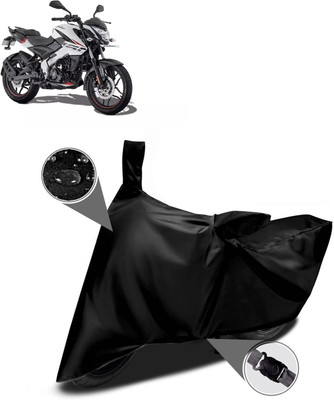 PAGORA Waterproof Two Wheeler Cover for Bajaj(Pulsar NS 160, Black)