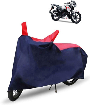 MMSSTAR Waterproof Two Wheeler Cover for TVS(Apache RTR 160, Red, Blue)