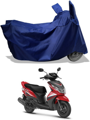 Amexride Two Wheeler Cover for Yamaha(Ray Z, Blue)