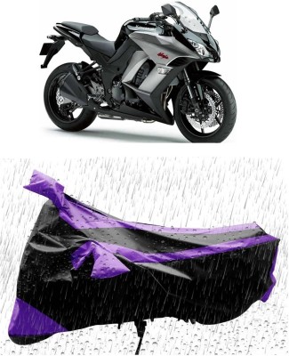 MISSION COLLECTION Waterproof Two Wheeler Cover for Kawasaki(Ninja 1000, Purple)