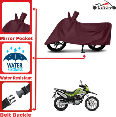 KEDIT Two Wheeler Cover for Hero(Impulse, Maroon)