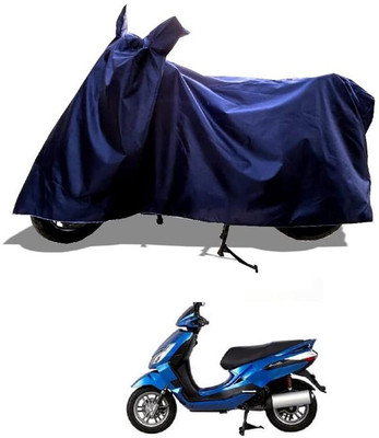 KEDIT Two Wheeler Cover for Bajaj(Kristal, Blue)