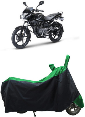 Coxtor Waterproof Two Wheeler Cover for Bajaj(Pulsar 135 BS6, Green)