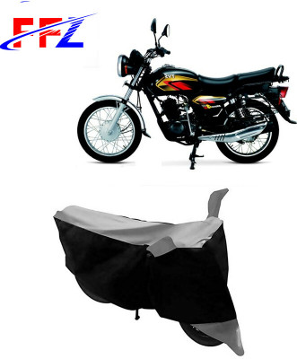 FFZ Waterproof Two Wheeler Cover for TVS(Max 4R, Black, Grey)