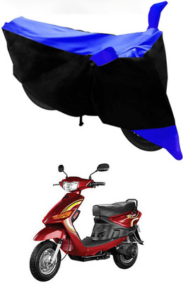 MMSSTAR Waterproof Two Wheeler Cover for Indus(Yo Spark, Blue, Black)
