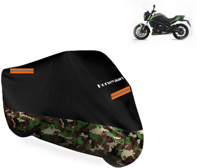 Horseyaart Waterproof Two Wheeler Cover for Bajaj(Dominar 400 BS6, Multicolor)