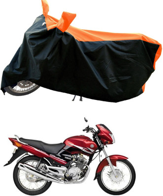 DeepShakshi AUTOMOTIVE Waterproof Two Wheeler Cover for Yamaha(Gladiator RS, Orange)