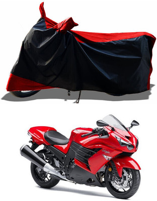 DeepShakshi AUTOMOTIVE Waterproof Two Wheeler Cover for Kawasaki(Ninja ZX 14R BS6, Red)