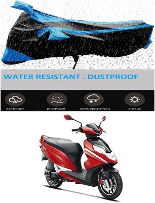 Ascension Two Wheeler Cover for Hero(Dare, Black, Blue)