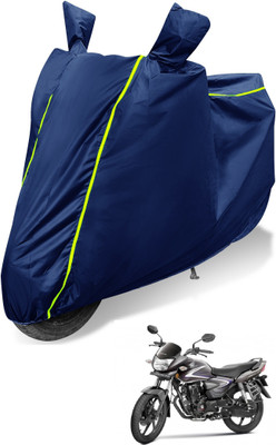 Auto Hub Waterproof Two Wheeler Cover for Honda(CB Shine, Blue)