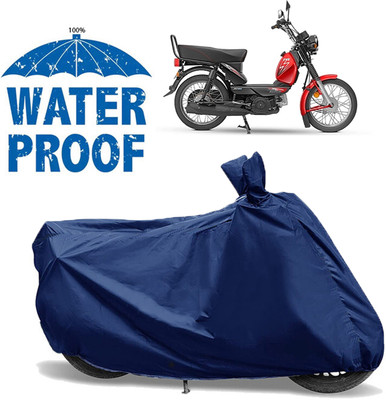 OliverX Waterproof Two Wheeler Cover for TVS(XL 100 Comfort, Blue)