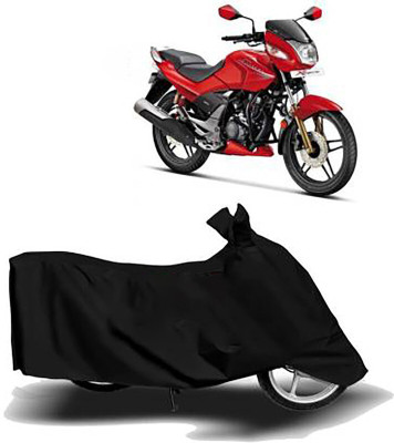 MMSSTAR Waterproof Two Wheeler Cover for Hero(CBZ TYPE 1, Black)