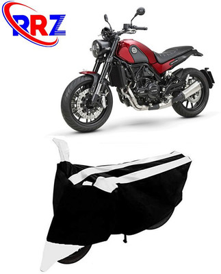 RRZ Waterproof Two Wheeler Cover for Benelli(Leoncino, Black, White)