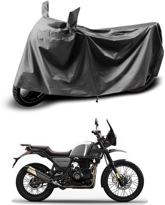 Gali Bazar Waterproof Two Wheeler Cover for Royal Enfield(BS6, Grey)