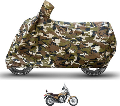 Caronix Waterproof Two Wheeler Cover for Bajaj(Avenger 220 DTS-i, Brown)