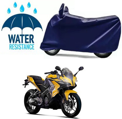 Furious3D Two Wheeler Cover for Bajaj(Pulsar SS400, Blue)
