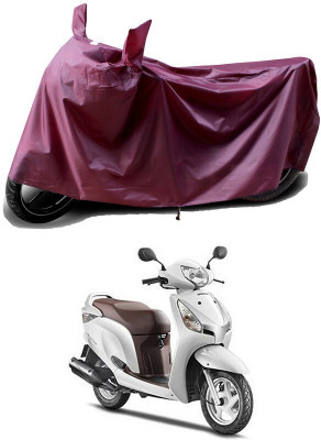 SMDP Waterproof Two Wheeler Cover for Honda(Aviator, Blue)