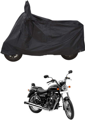 PAGORA Waterproof Two Wheeler Cover for Royal Enfield(Thunderbird 500, Black)