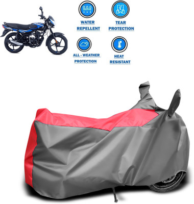 CODOKI Waterproof Two Wheeler Cover for Bajaj(CT100, Grey)