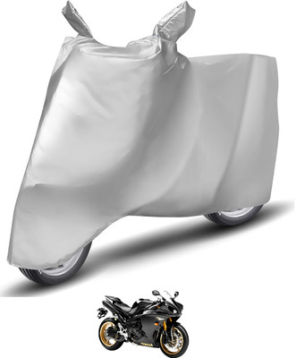 Caronix Waterproof Two Wheeler Cover for Yamaha(YZF R1, Silver)