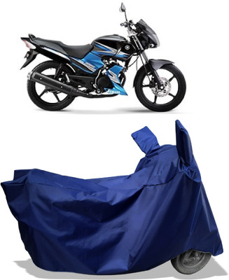 Amexride Two Wheeler Cover for Yamaha(SS 125, Blue)