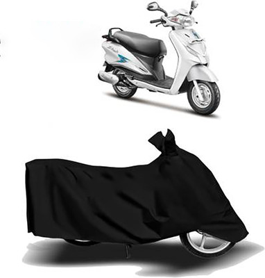 starmick Waterproof Two Wheeler Cover for Hero(Moto Corp Duet, Black)