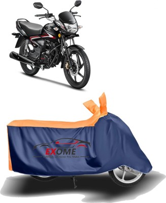 EXOME Two Wheeler Cover for Honda(CB Shine, Orange)