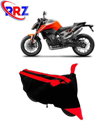 RRZ Waterproof Two Wheeler Cover for KTM(790 Duke, Black, Red)