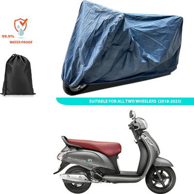 CODOKI Waterproof Two Wheeler Cover for Suzuki(Access SE, Blue)
