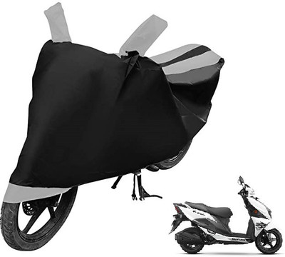 Auto Hub Two Wheeler Cover for Royal Enfield(Interceptor 650, Silver)
