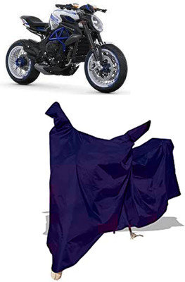 Amexride Two Wheeler Cover for MV Agusta(Dragster800 RR, Blue)