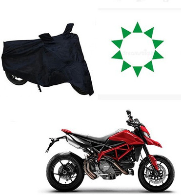 DeepShakshi AUTOMOTIVE Waterproof Two Wheeler Cover for Ducati(Hyperstrada, Black)